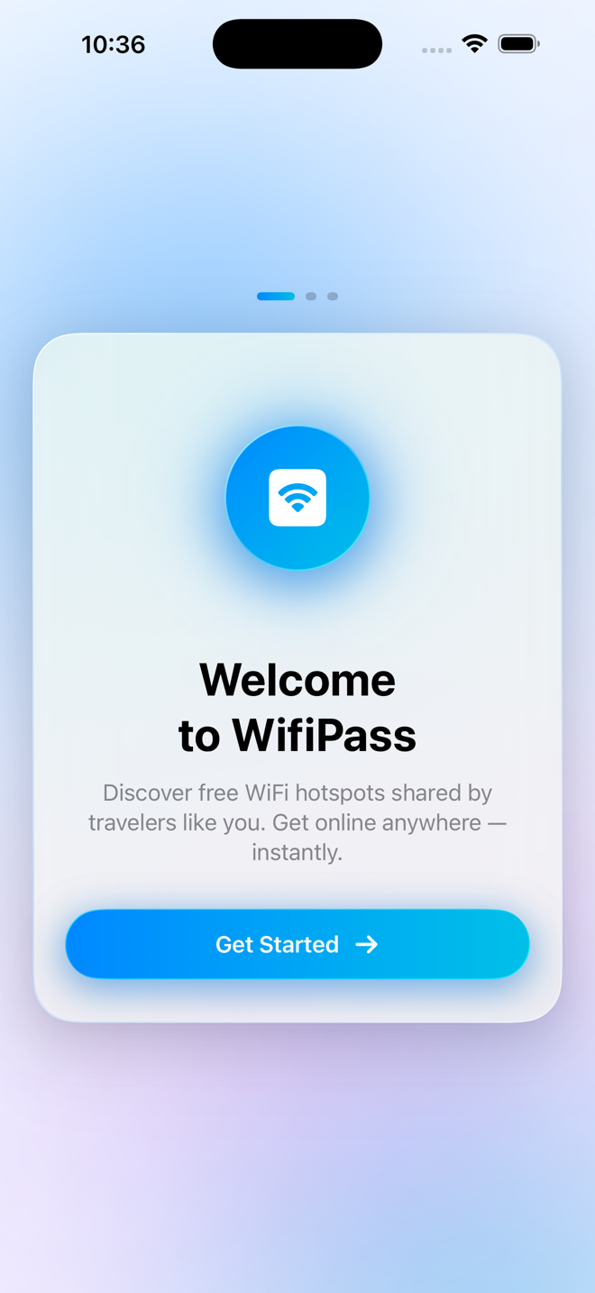 Set up in under 30 seconds — Anonymous sign-in, location permission, done. No account, no tracking.